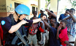 Chinese peacekeepers face violence, food shortages on UN mission